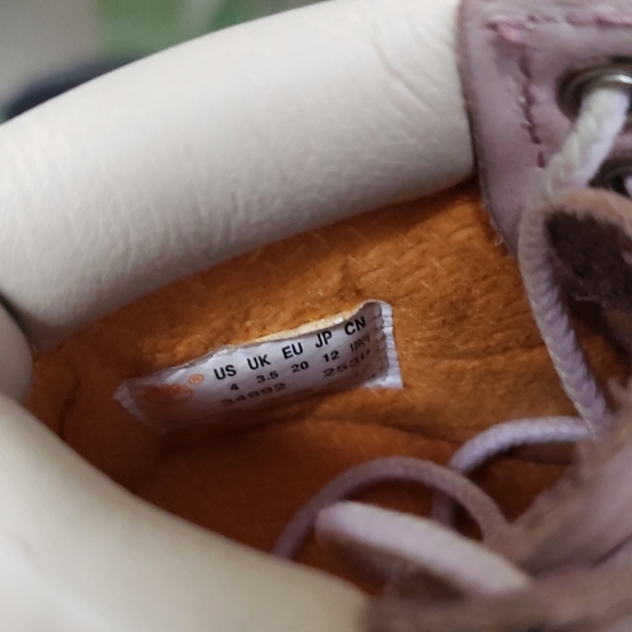 Toddler Baby Timberlands Pink US size 4 - Picture 7 of 8